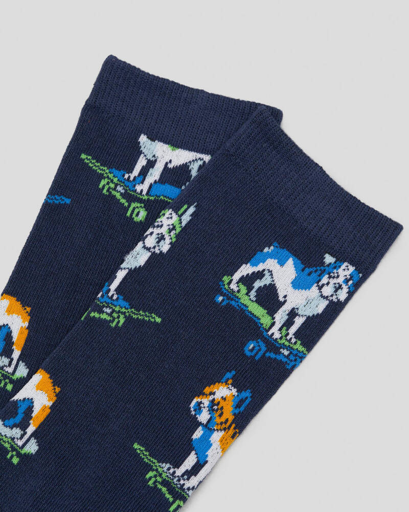 Lucid Skate Dog Socks for Mens