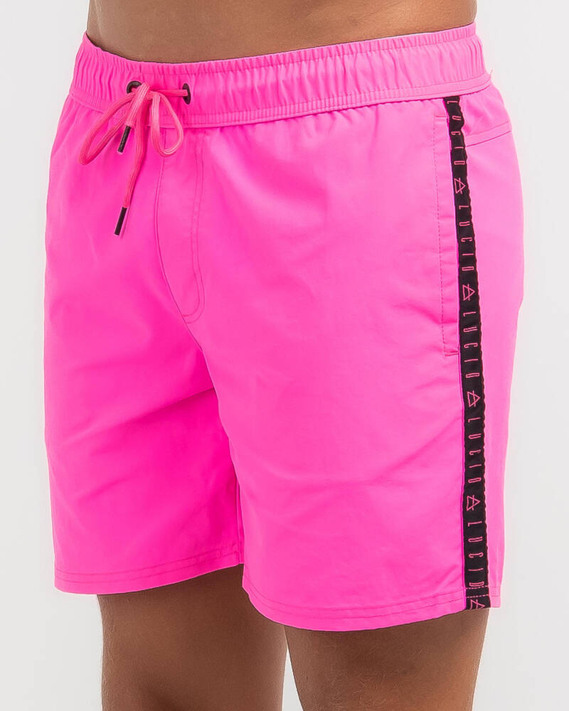 Lucid Taped Elastic Waist Shorts for Mens