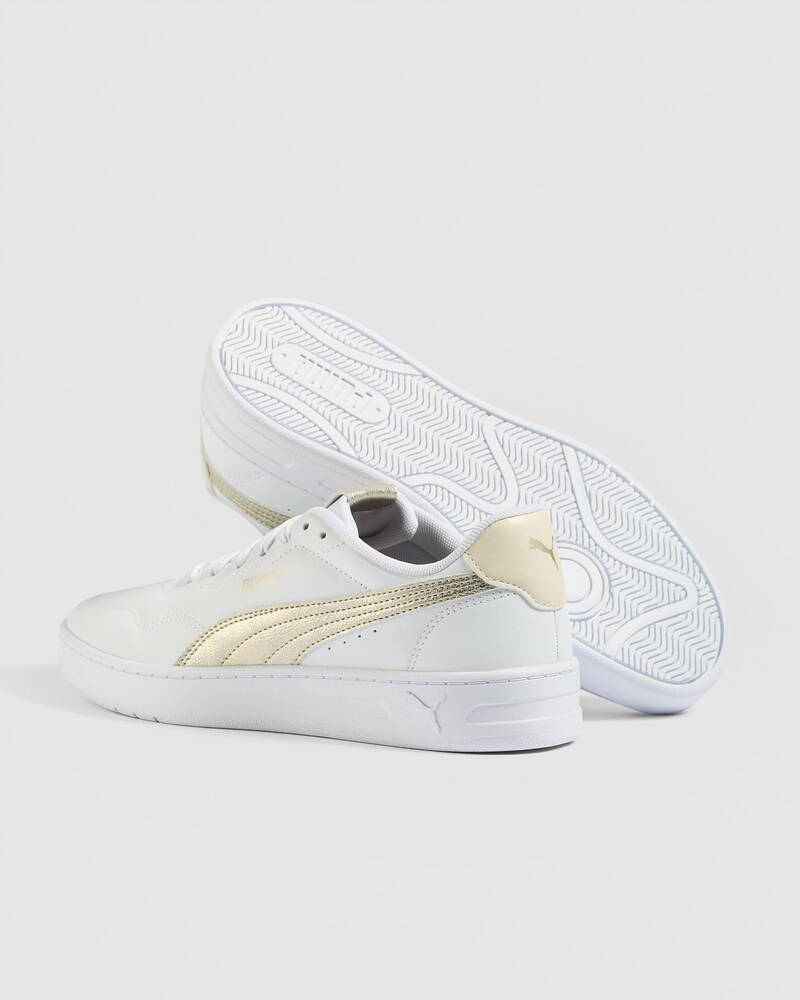 Puma Womens Court Lally Metallic Whisper for Womens