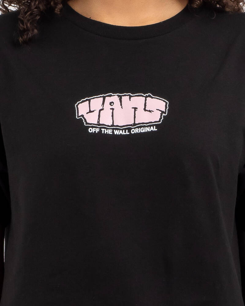 Vans Blocked Logo T-Shirt for Womens