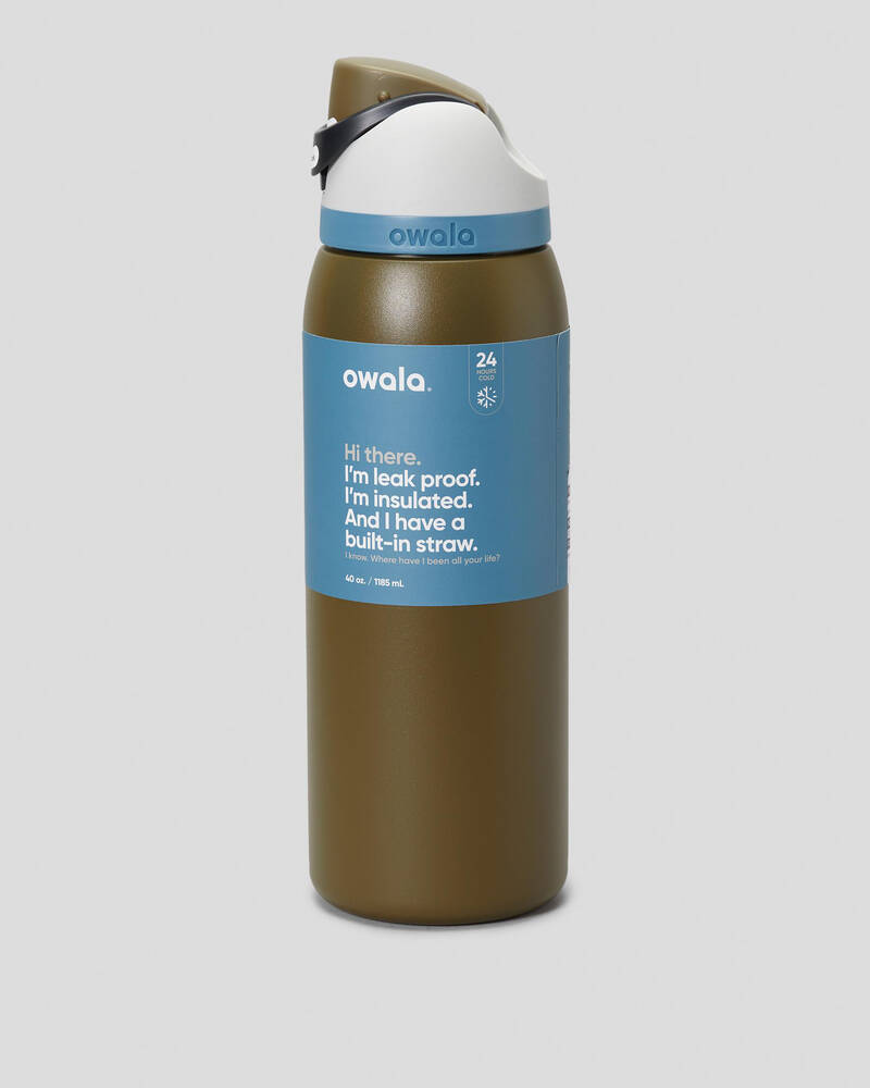 Owala 40oz FreeSip Stainless Steel Water Bottle for Unisex
