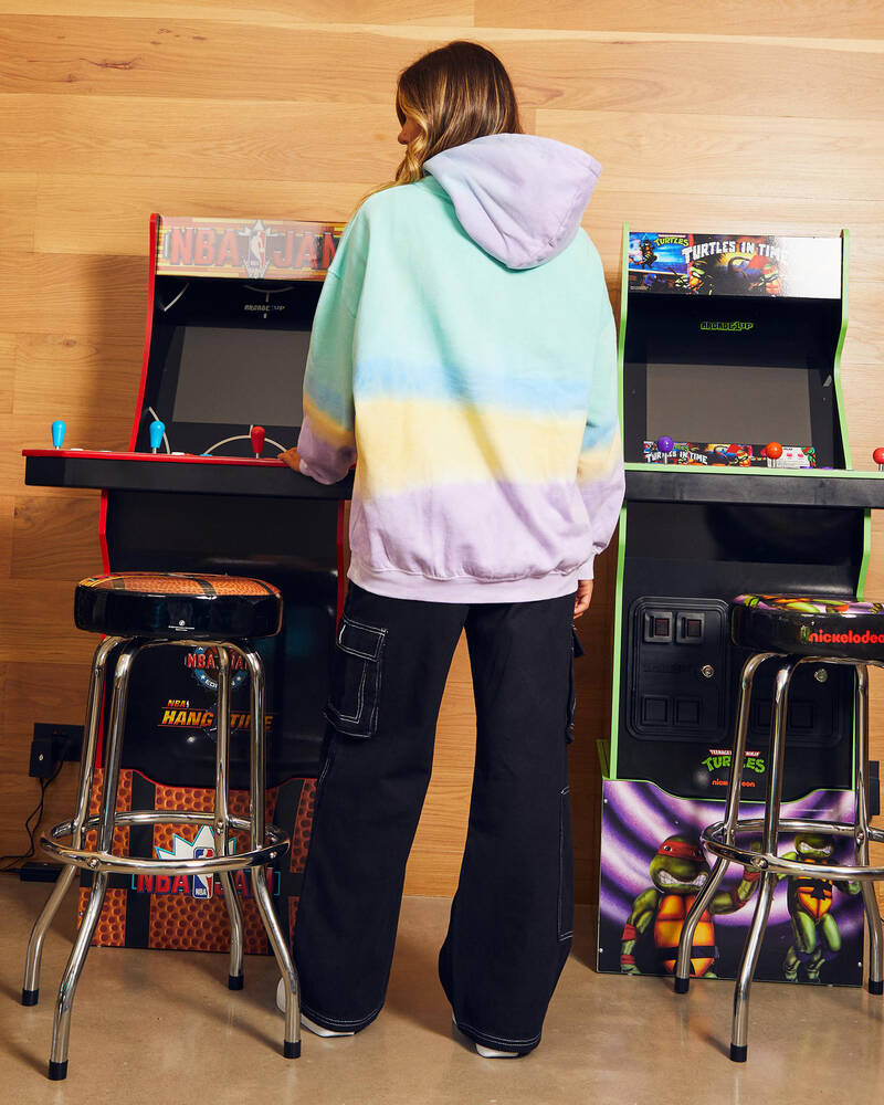 Stussy Stock Tie Dye Hoodie for Womens