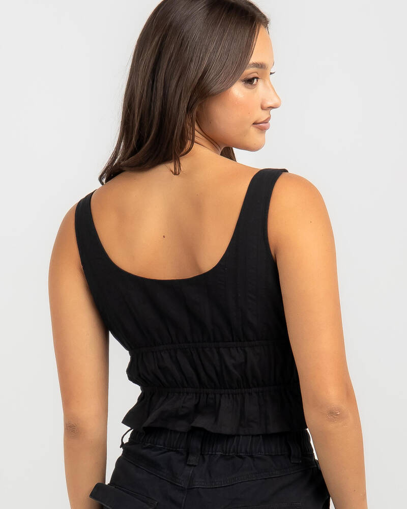 Mooloola Stevie Tie Up Cami Top for Womens