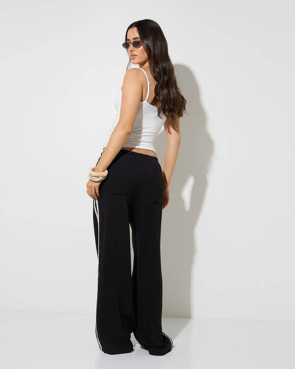 Rhythm Linen Lace Pants for Womens