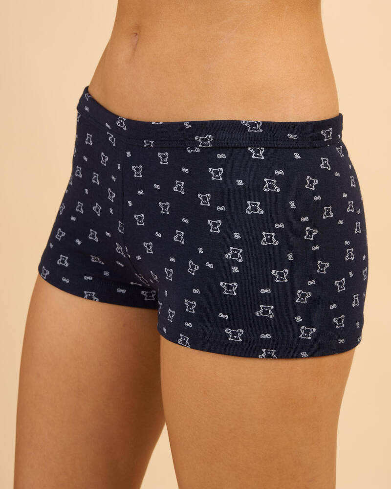 Malibu Lounge Yogi Bear Booty Shorts for Womens