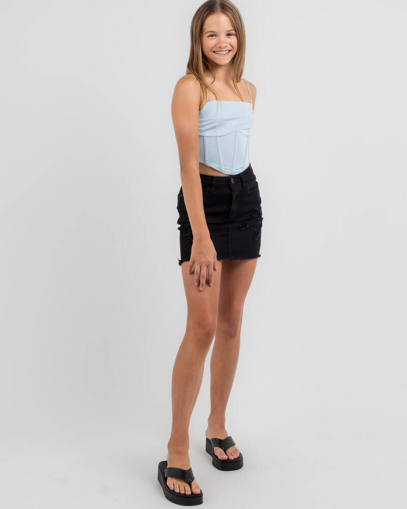 Ava And Ever Girls' Go Bestie Corset Top for Womens