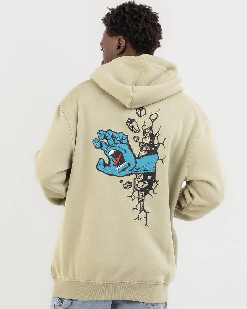 Santa Cruz Wall Hand Hoodie for Mens