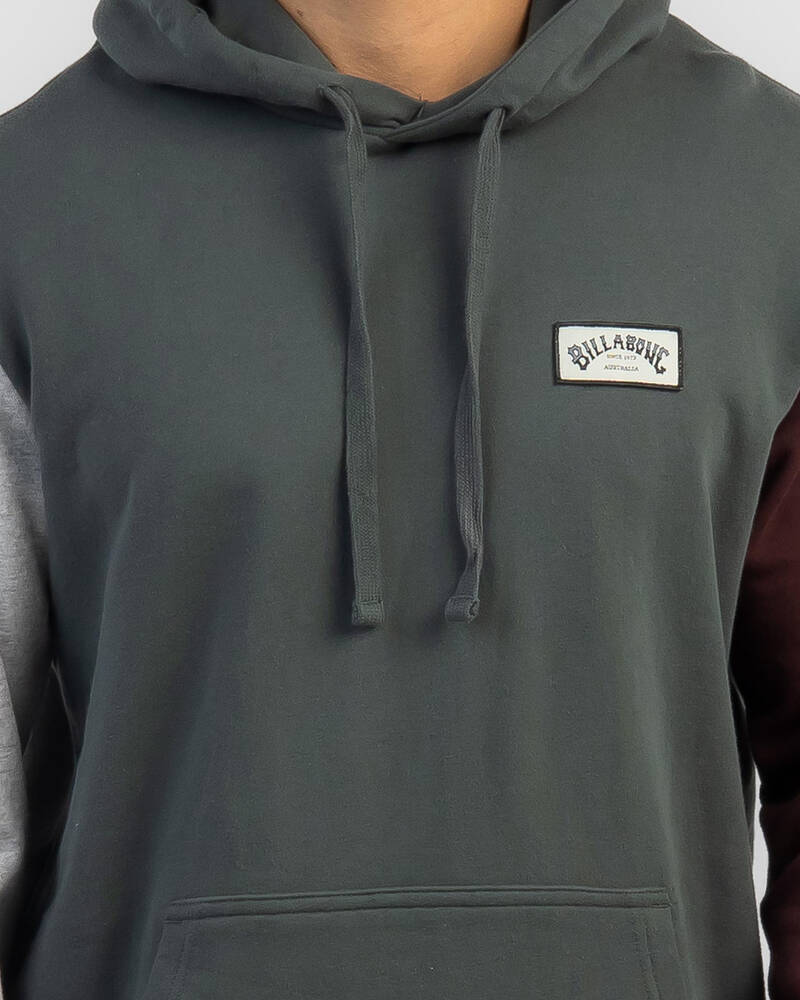 Billabong Colour Block Pop Hoodie for Mens