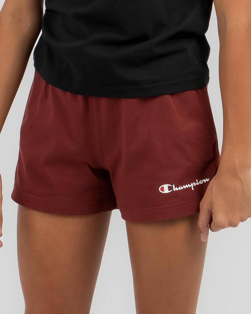 Champion Girls' Champion Logo Shorts for Womens