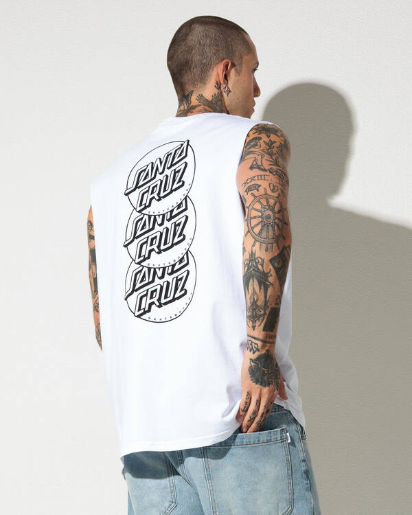 Descended Dots Mono Muscle Tank