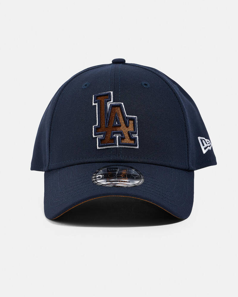 New Era 9Forty Los Angeles Dodgers Peanut Snapback Cap for Mens