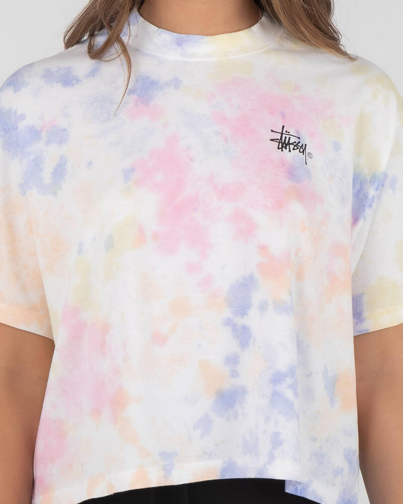 Stussy Coast Boxy T-Shirt for Womens
