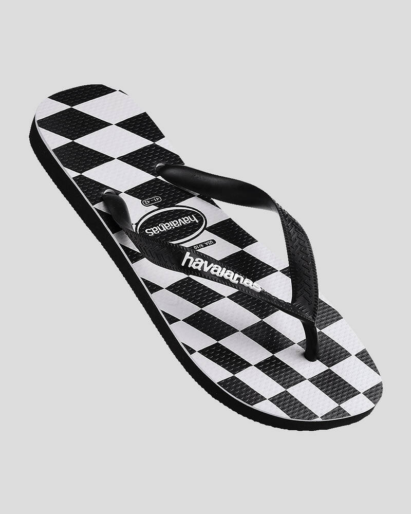 Havaianas Top Distorded Check Thongs for Unisex