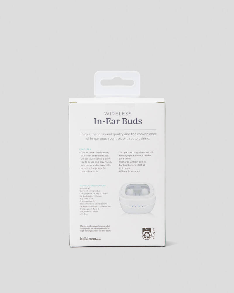 Get It Now Wireless In-Ear Buds for Unisex