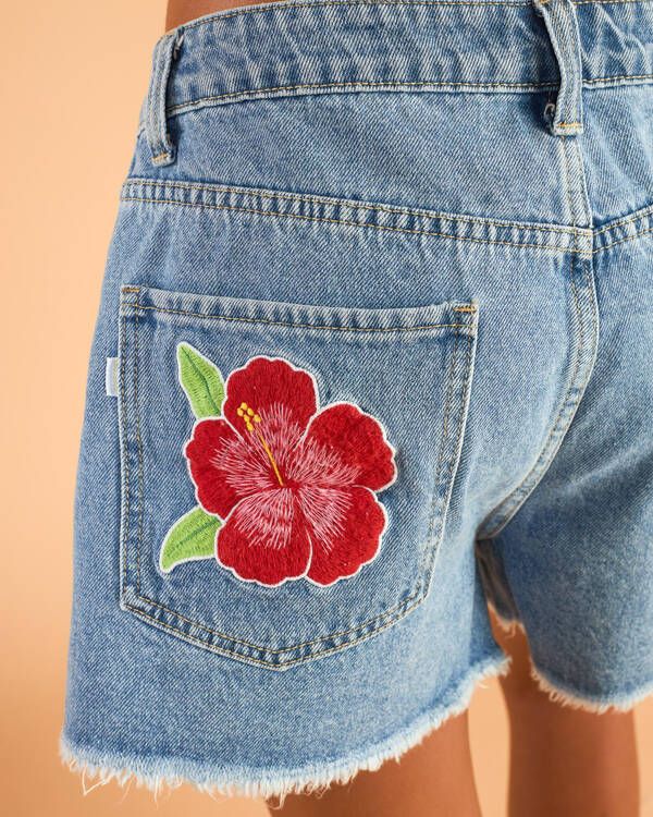 DESU Kona Denim Shorts for Womens