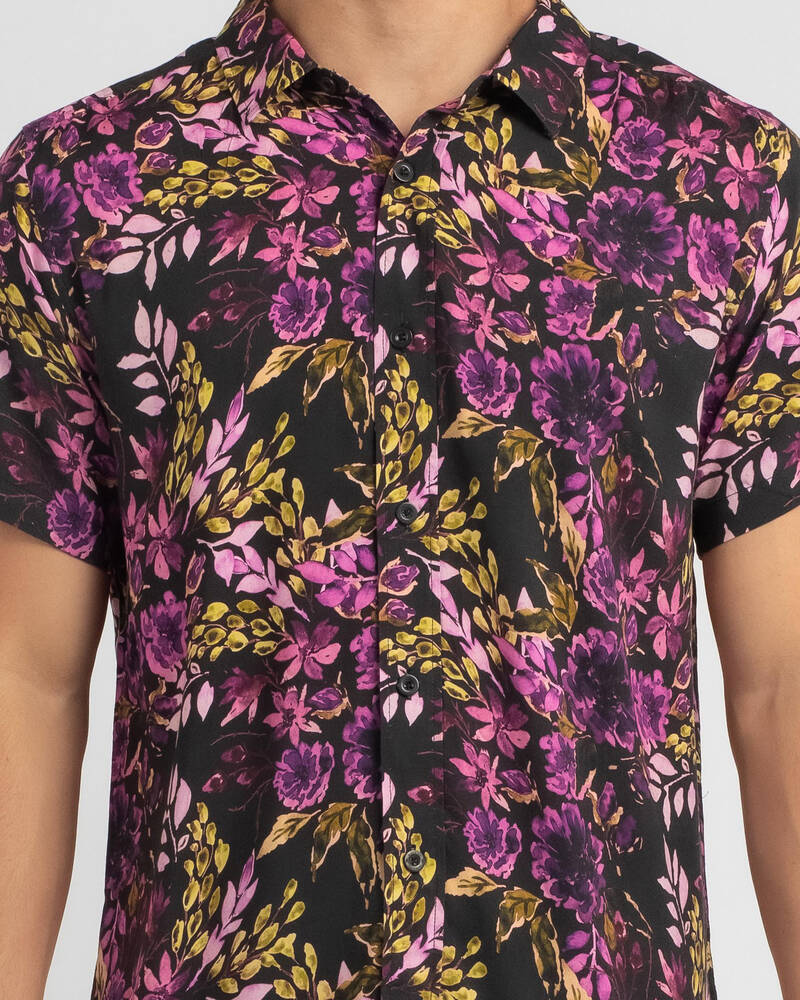 Lucid Botanic Short Sleeve Shirt for Mens