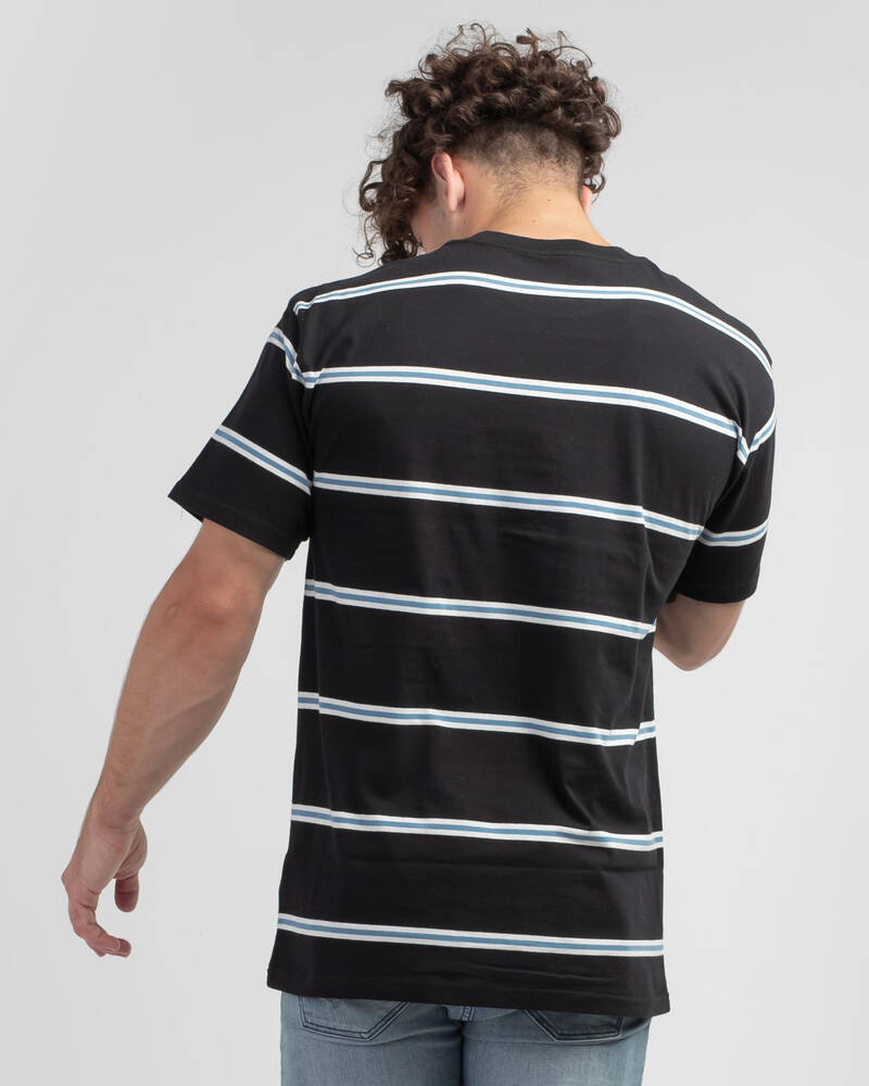 DC Shoes Rail Stripe T-Shirt for Mens
