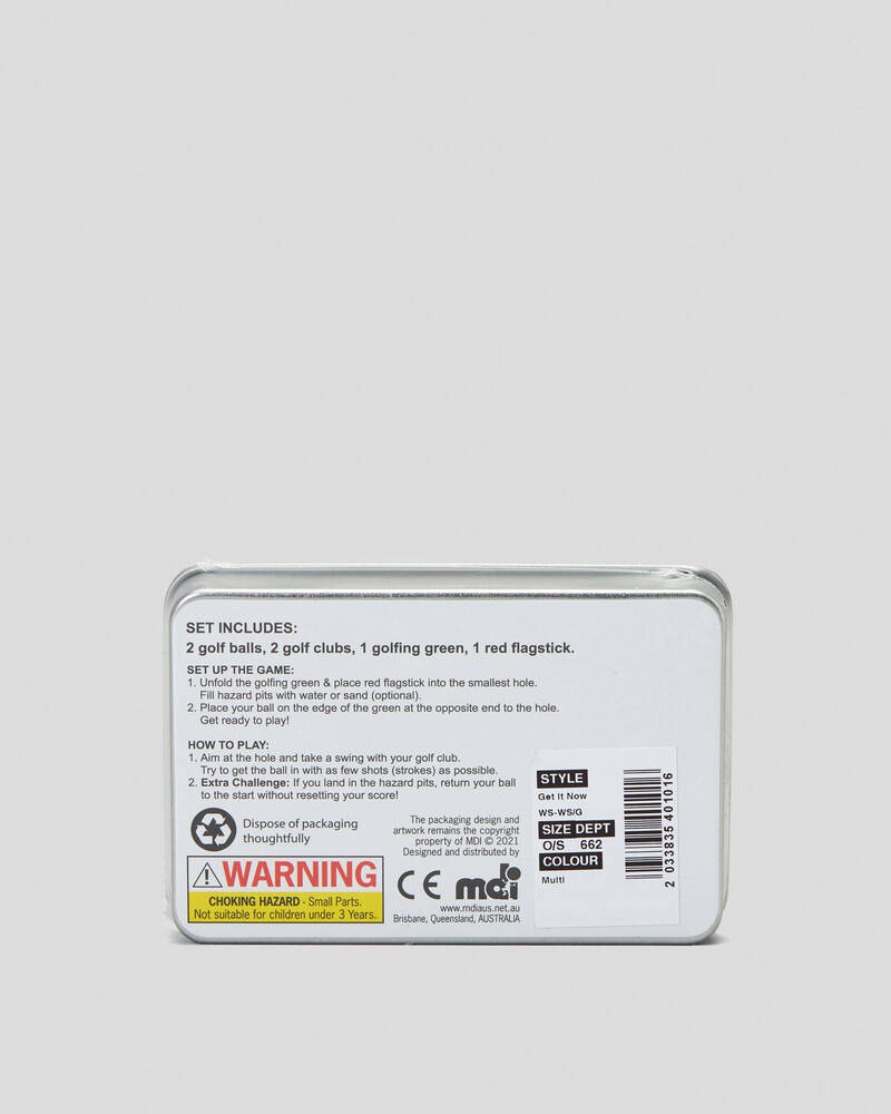 Get It Now Worlds Smallest Golf Set for Mens