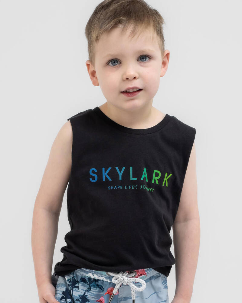 Skylark Toddlers' Ombre Muscle Tank for Mens