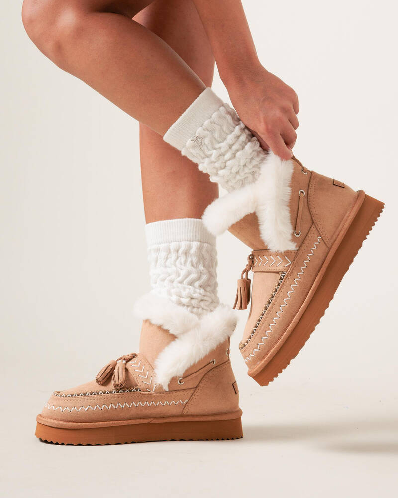 Mooloola Behati Slipper Boots for Womens