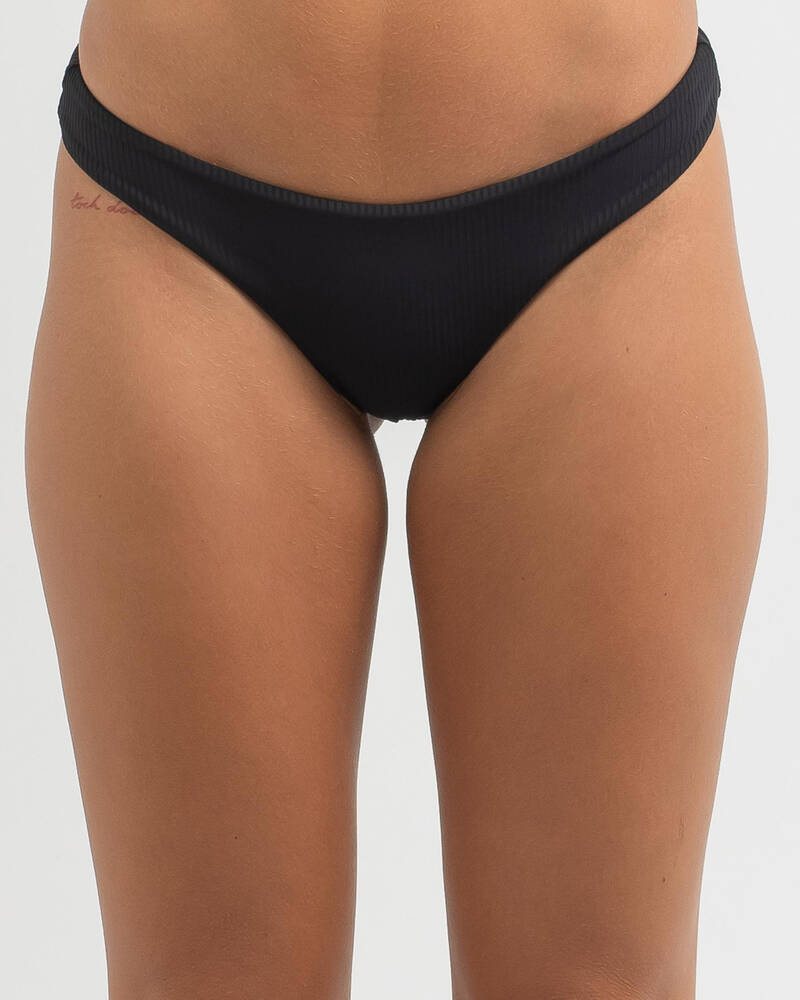Topanga Vivi Rib High Cut Bikini Bottom for Womens