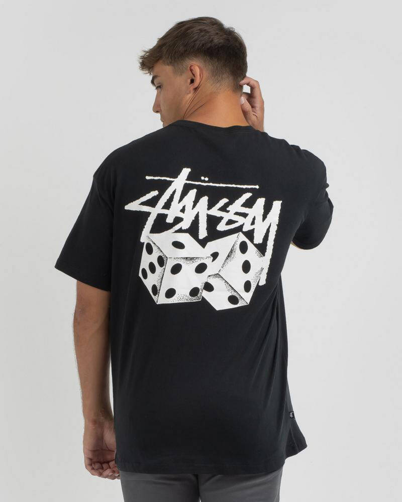 Stussy Pair of Dice T-Shirt for Mens