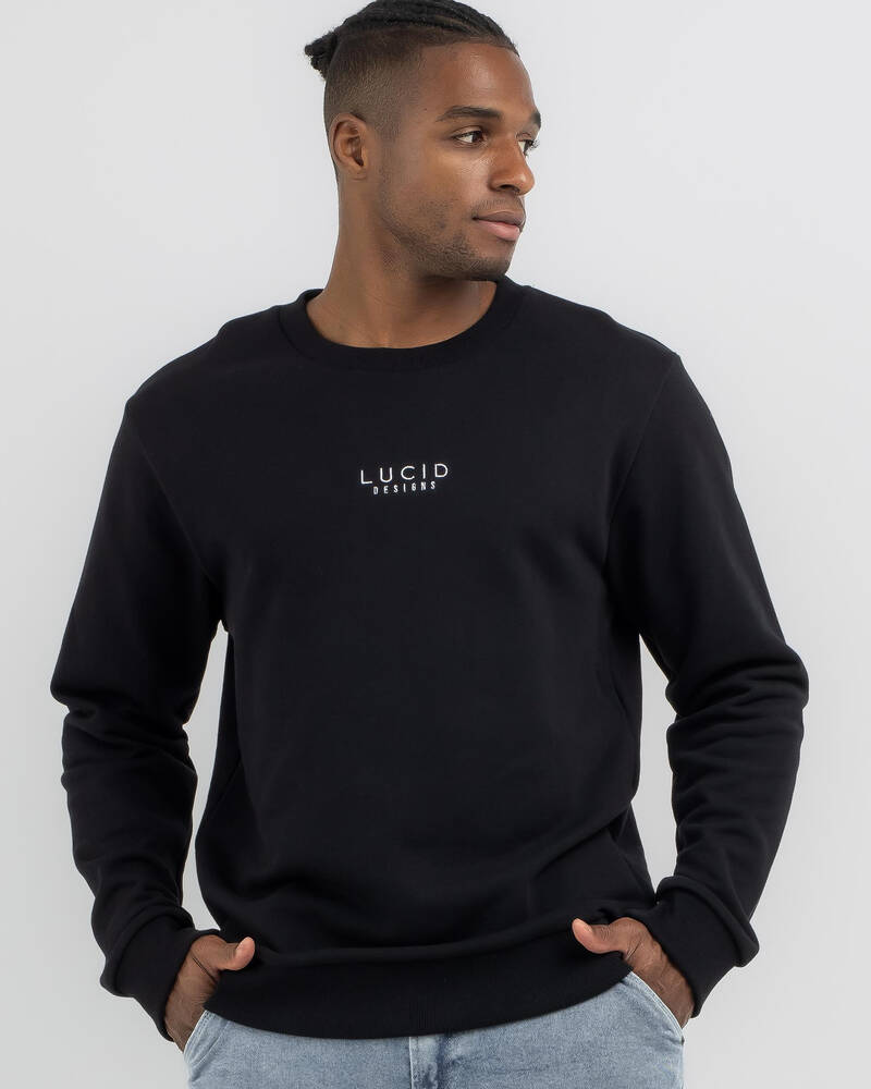 Lucid Exclude Crew Sweatshirt for Mens