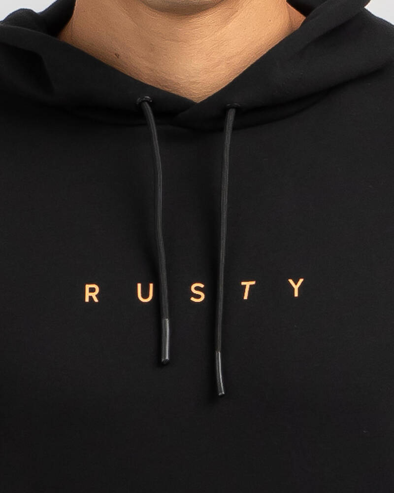 Rusty Short Cut Hoodie for Mens