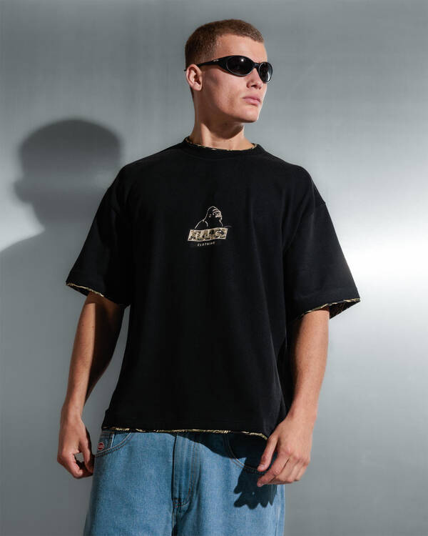 XLarge Double Layer Gorilla Fit T-Shirt for Mens