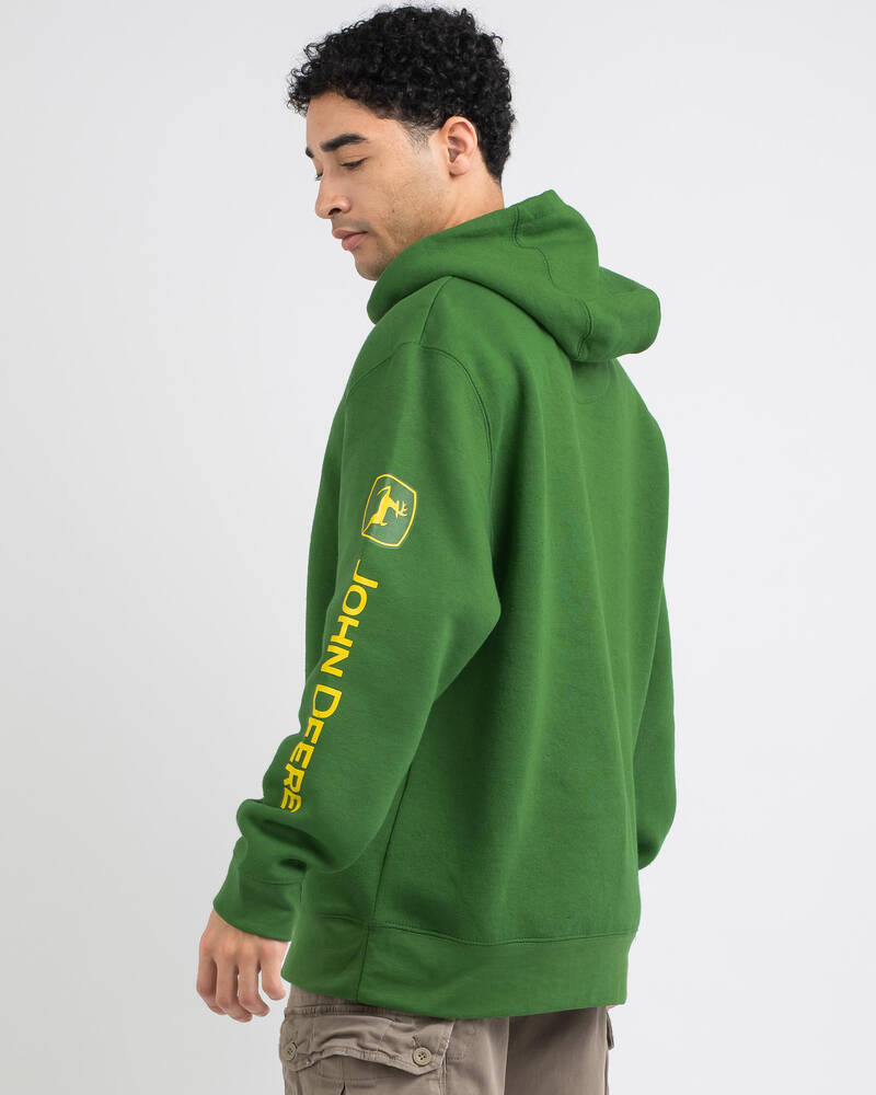 John Deere Logo Hoodie for Mens
