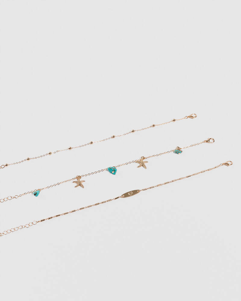 Karyn In LA Cleo Anklet Pack for Womens