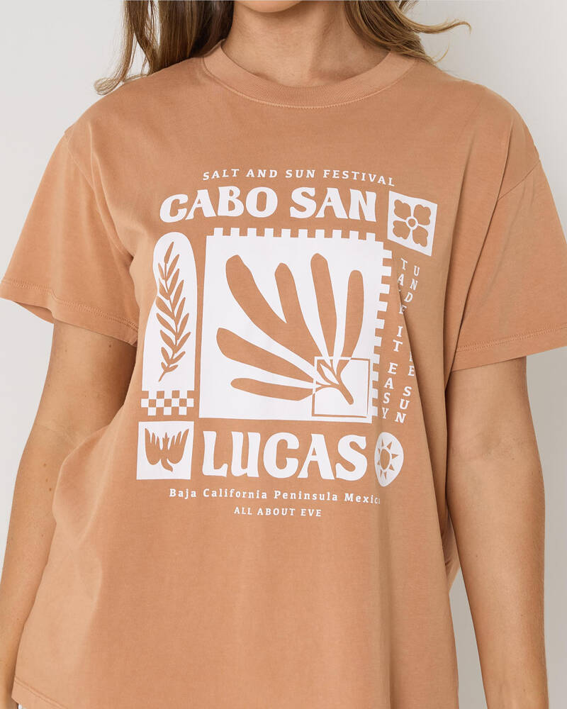All About Eve Baja Standard T-Shirt for Womens