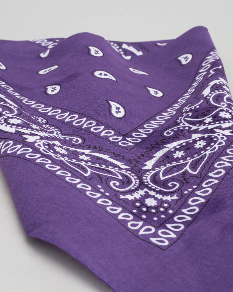 Miscellaneous Purple Bandana for Mens