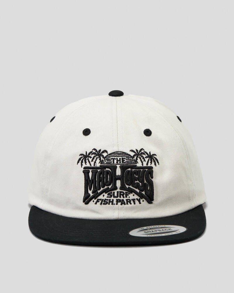 The Mad Hueys Palm Paradise Unstructured Cap for Mens