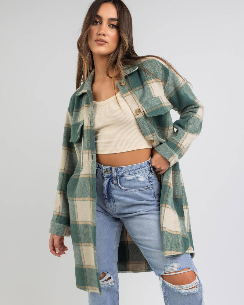 Iris Maxi Lexie Shacket for Womens