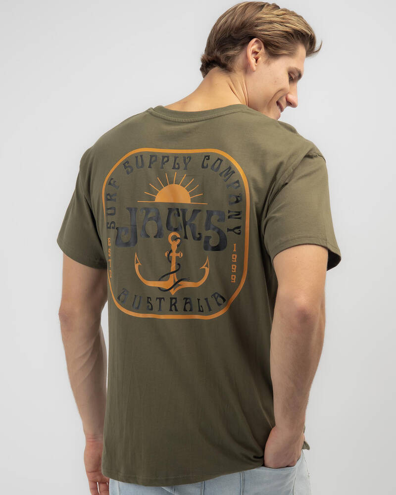 Jacks Anchored T-Shirt for Mens