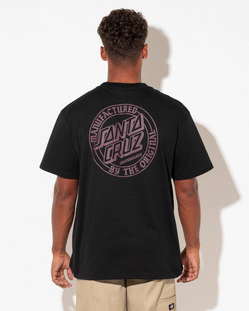 Santa Cruz MFG Club Dot Mono T-Shirt for Mens