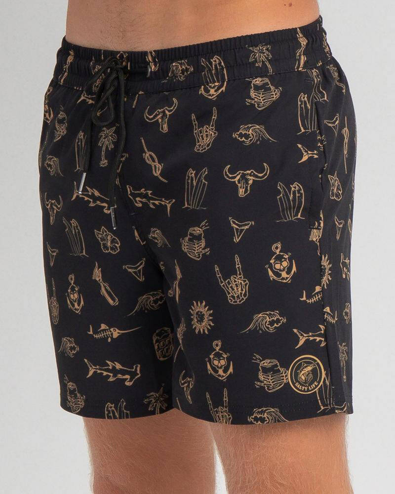 Salty Life Poison Mully Shorts for Mens