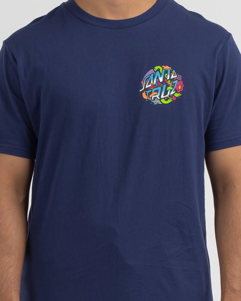 Santa Cruz Strange Fish Eye Dot T-Shirt for Mens