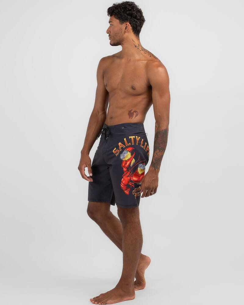 Salty Life Crushin Tinnies Board Shorts for Mens