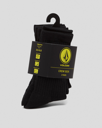 Volcom Boys' Full Stone Socks 3 Pack for Mens image number null