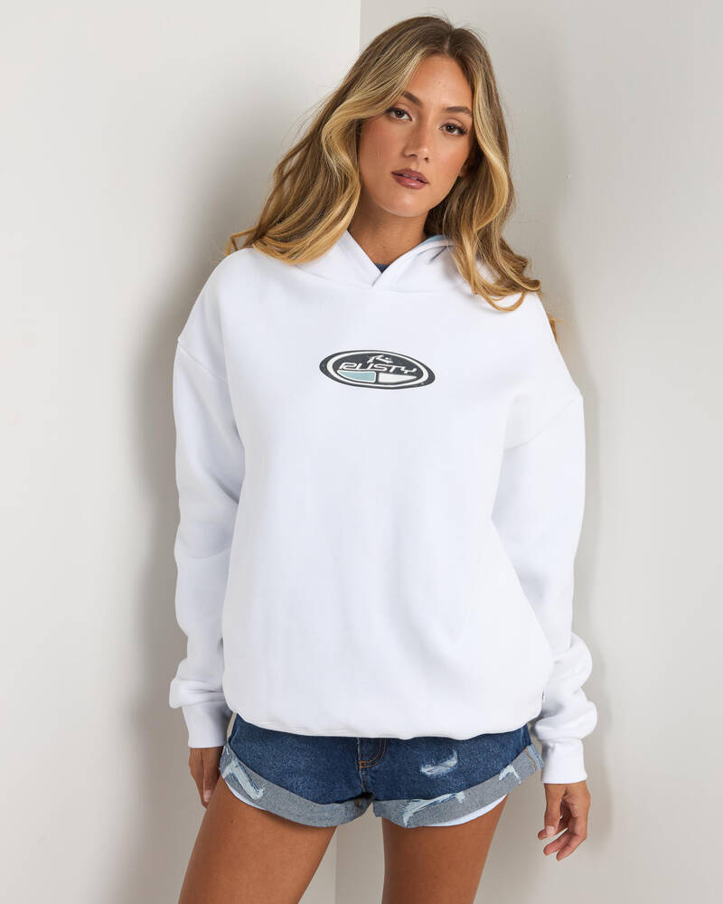 Rusty Throw Me A Disc Oversized Hoodie for Womens