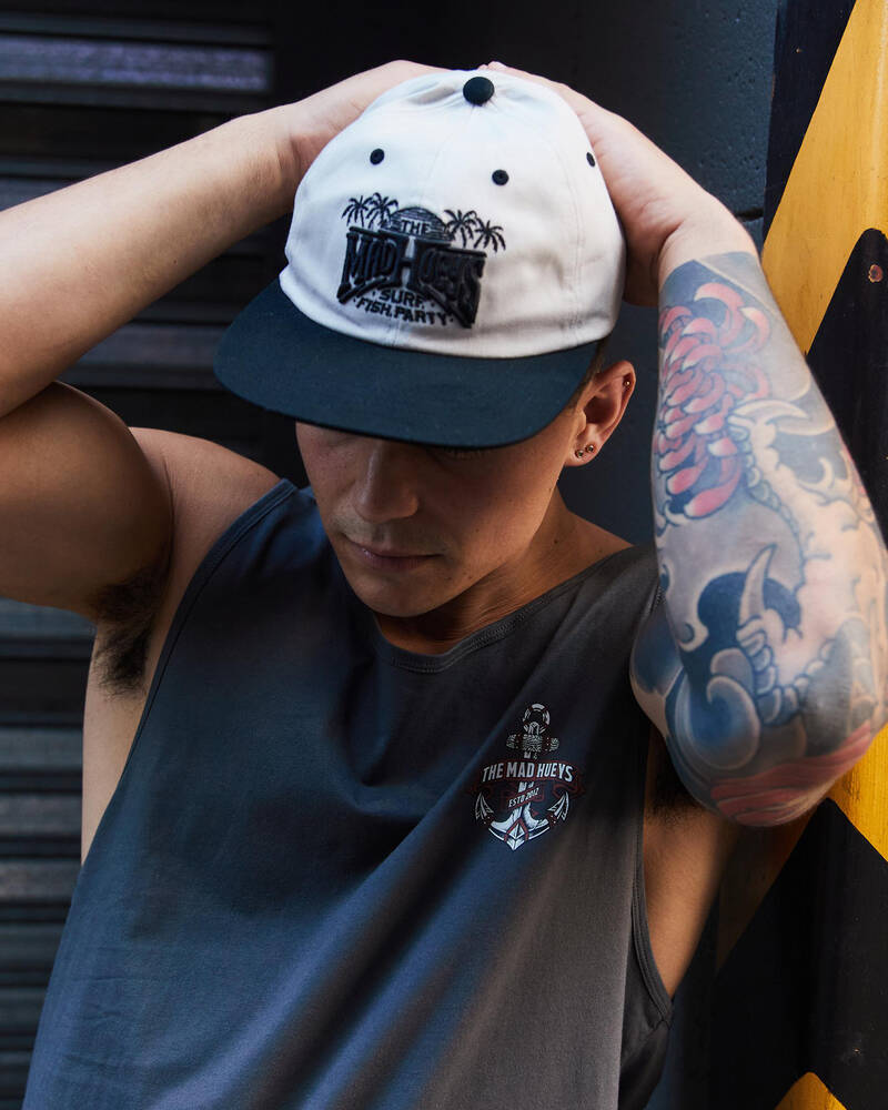 The Mad Hueys Palm Paradise Unstructured Cap for Mens