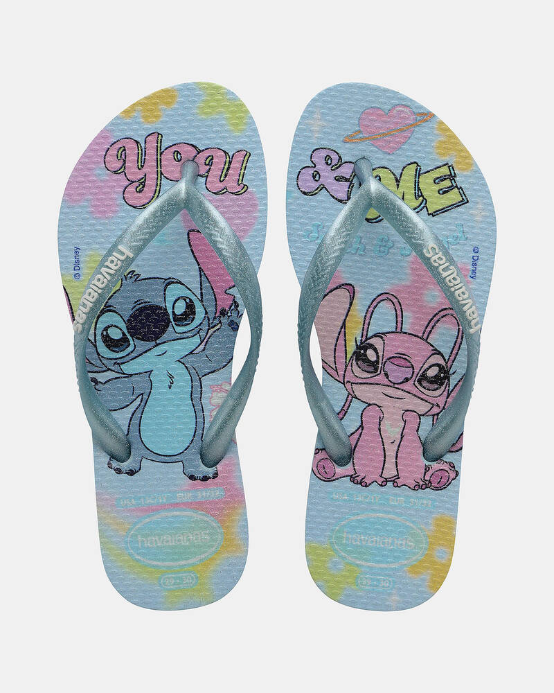Havaianas Kids' Slim Disney Stitch Thongs for Womens