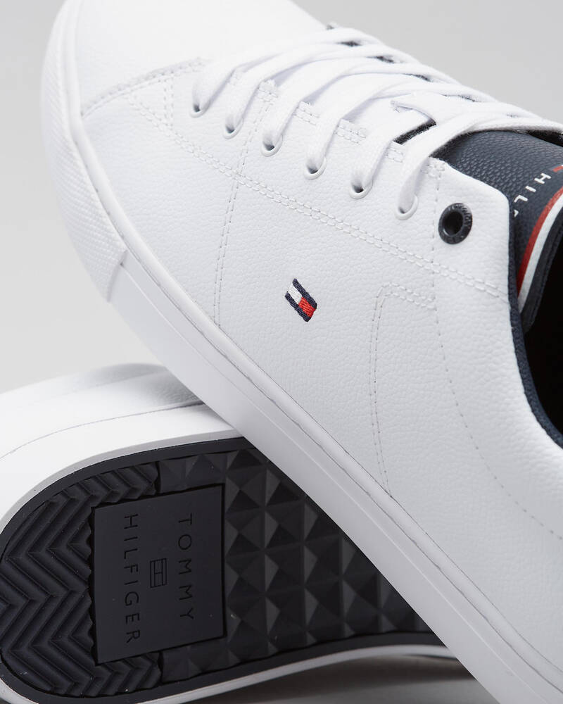 Tommy Hilfiger Essential Leather Sneaker Shoes for Mens