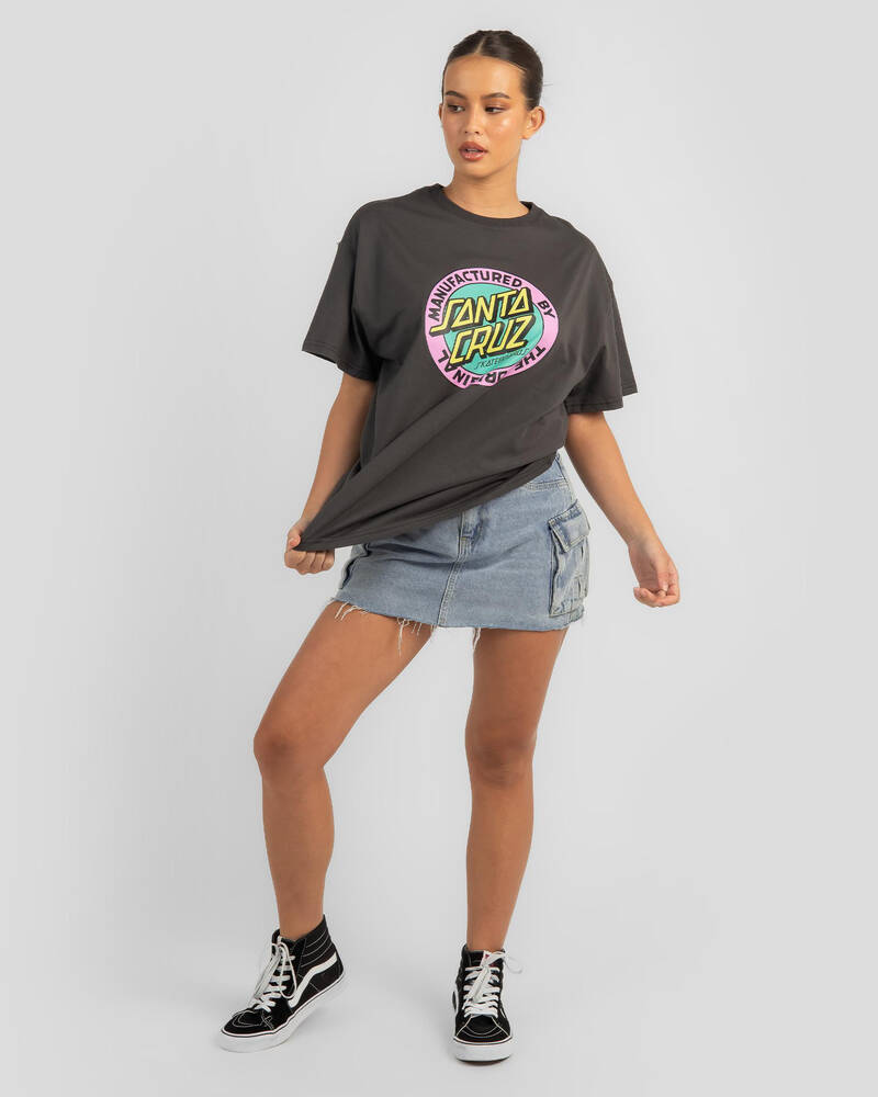 Santa Cruz MFG Retro Dot T-Shirt for Womens