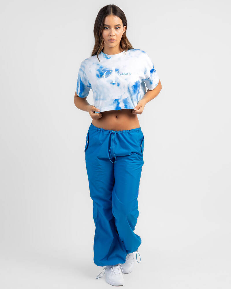 Calvin Klein Aqua AOP T-Shirt for Womens