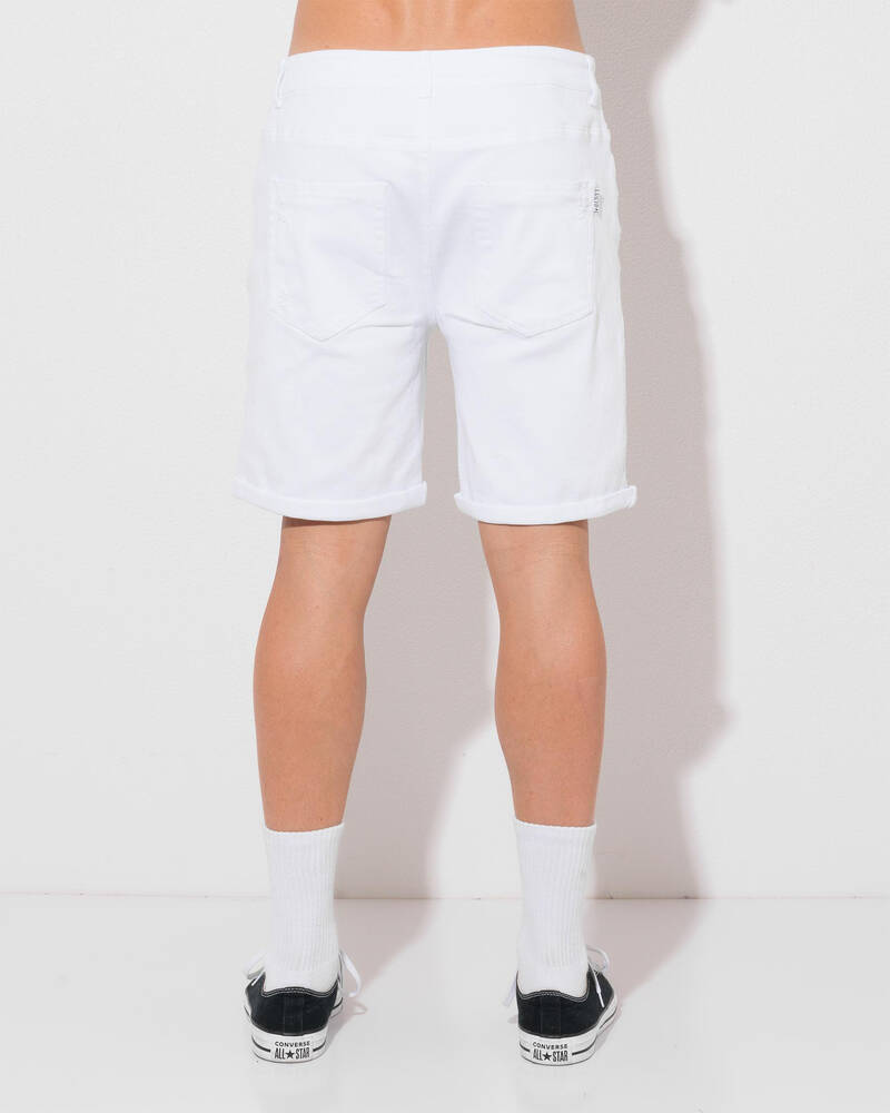 Lucid Capsule Denim Walk Shorts for Mens