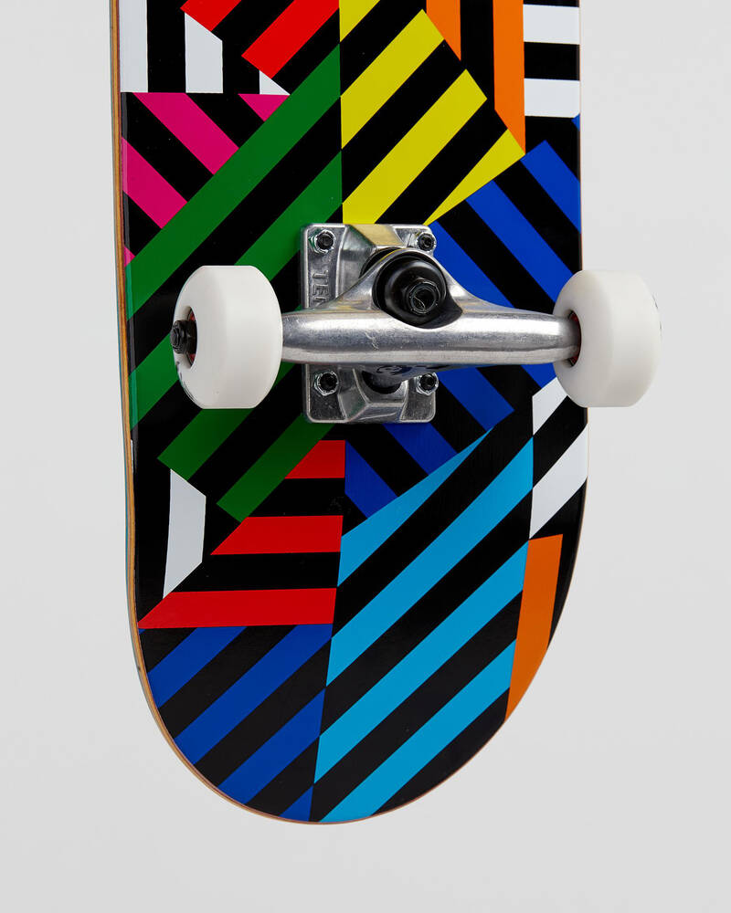 Enjoi Panda Stripes 7.75" Complete Skateboard for Mens