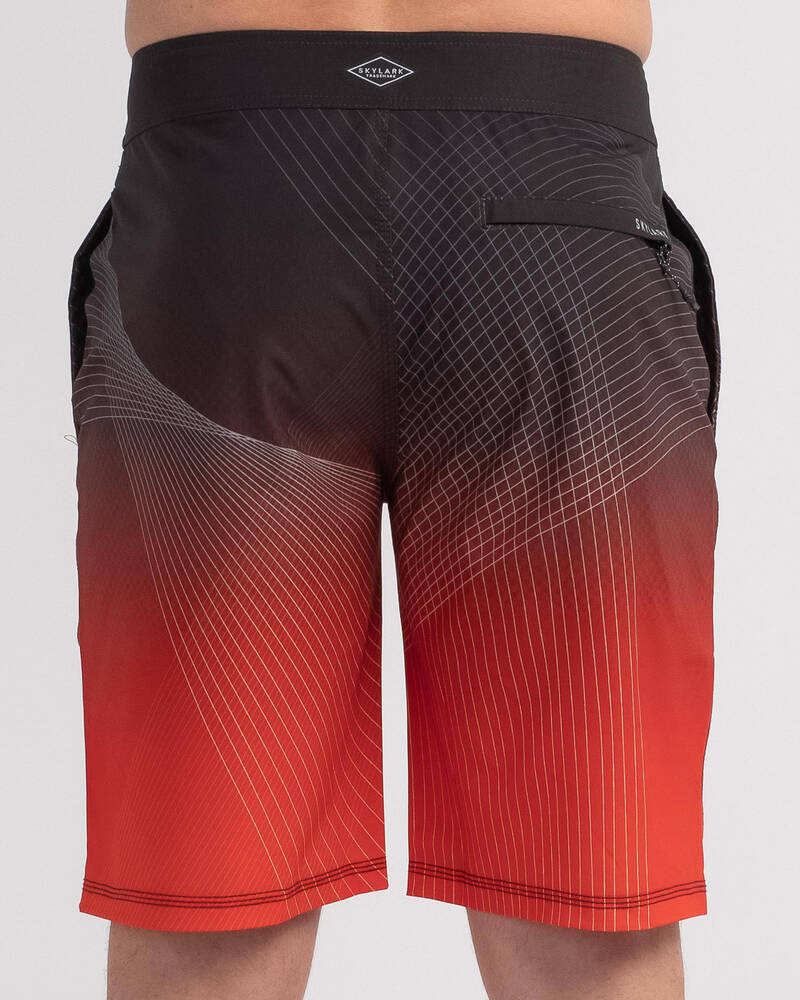 Skylark Warped Board Shorts for Mens